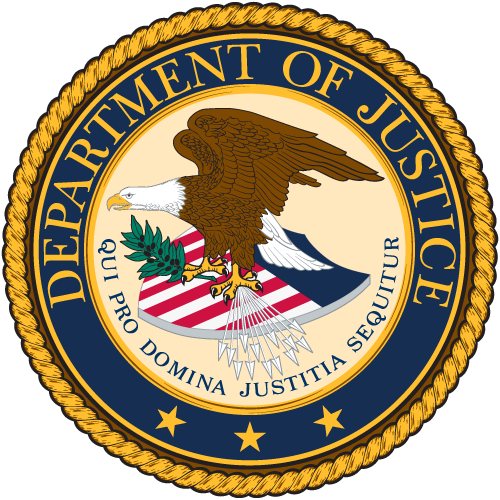 Seal of the Department of Justice